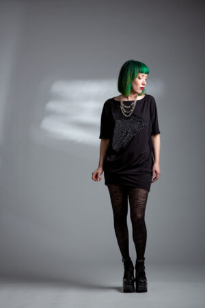 kleid - graphic dress leo